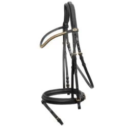 Schockemohle Classic Line Colombo Bridle 7 Schockemohle Classic Line Colombo Bridle -Fournitures Équestres 1100 00069 Colombo blackgold 2048x2048SMALLL