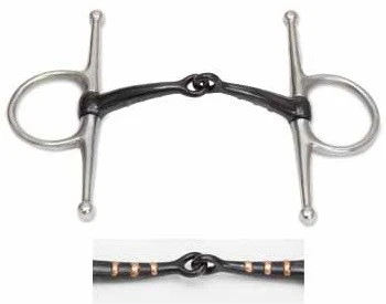 Shires Full Cheek Sweet Iron Snaffle 2 Shires Full Cheek Sweet Iron Snaffle – Image 2