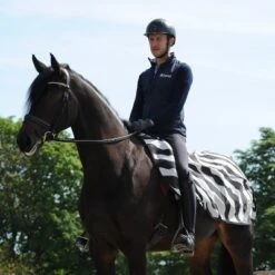 Bucas Riding Rug Zebra -Fournitures Équestres SMALL 74