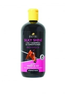 Lincoln Silky Shine 2 In 1 Shampoo & Conditoner -Fournitures Équestres SMALL500 03