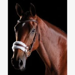 Collegiate Comfitec Sheepskin Bridle 5 Collegiate Comfitec Sheepskin Bridle -Fournitures Équestres SMALLBROWON