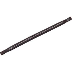 Collegiate Large Diamante Browband -Fournitures Équestres SMALLLBROWN 03