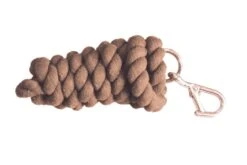 Equisential Walsall Lead Rope -Fournitures Équestres brown 2