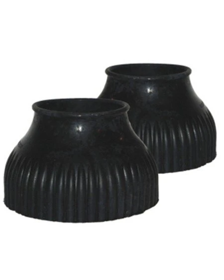 Sprenger Ribbed Bell Boots - Black 1 Sprenger Ribbed Bell Boots - Black