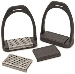 Shires Lightweight Stirrups With Interchangeable Treads
