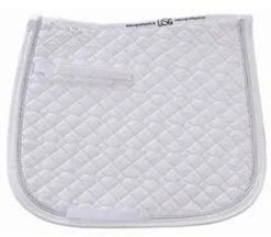 USG Saddle Pad (White) - G.P. Or Dressage
