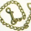 Celtic Solid Brass Chain