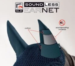 Equiline Soundless Ear Net