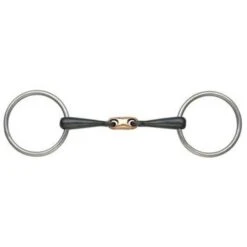 Shires Copper Lozenge Sweet Iron Snaffle