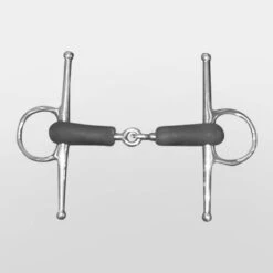 Mackey Full Cheek Rubber Covered Snaffle