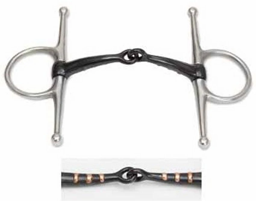 Shires Full Cheek Sweet Iron Snaffle 1 Shires Full Cheek Sweet Iron Snaffle