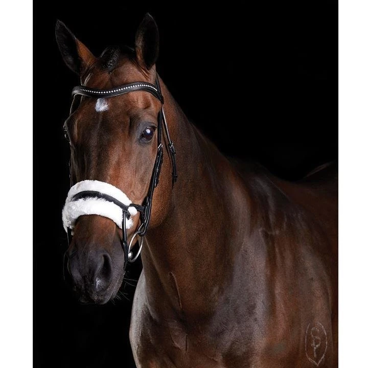Collegiate Comfitec Sheepskin Bridle 2 Collegiate Comfitec Sheepskin Bridle – Image 2