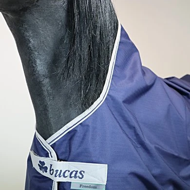 Bucas Freedom Turnout High Neck Rug 150g 1 Bucas Freedom Turnout High Neck Rug 150g