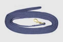 Equisential Padded Lunge Rein -Fournitures Équestres navy 1